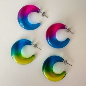 Primark Ombré Colorful Earrings